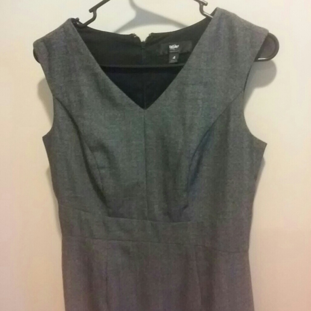 Mid length business fitted dress